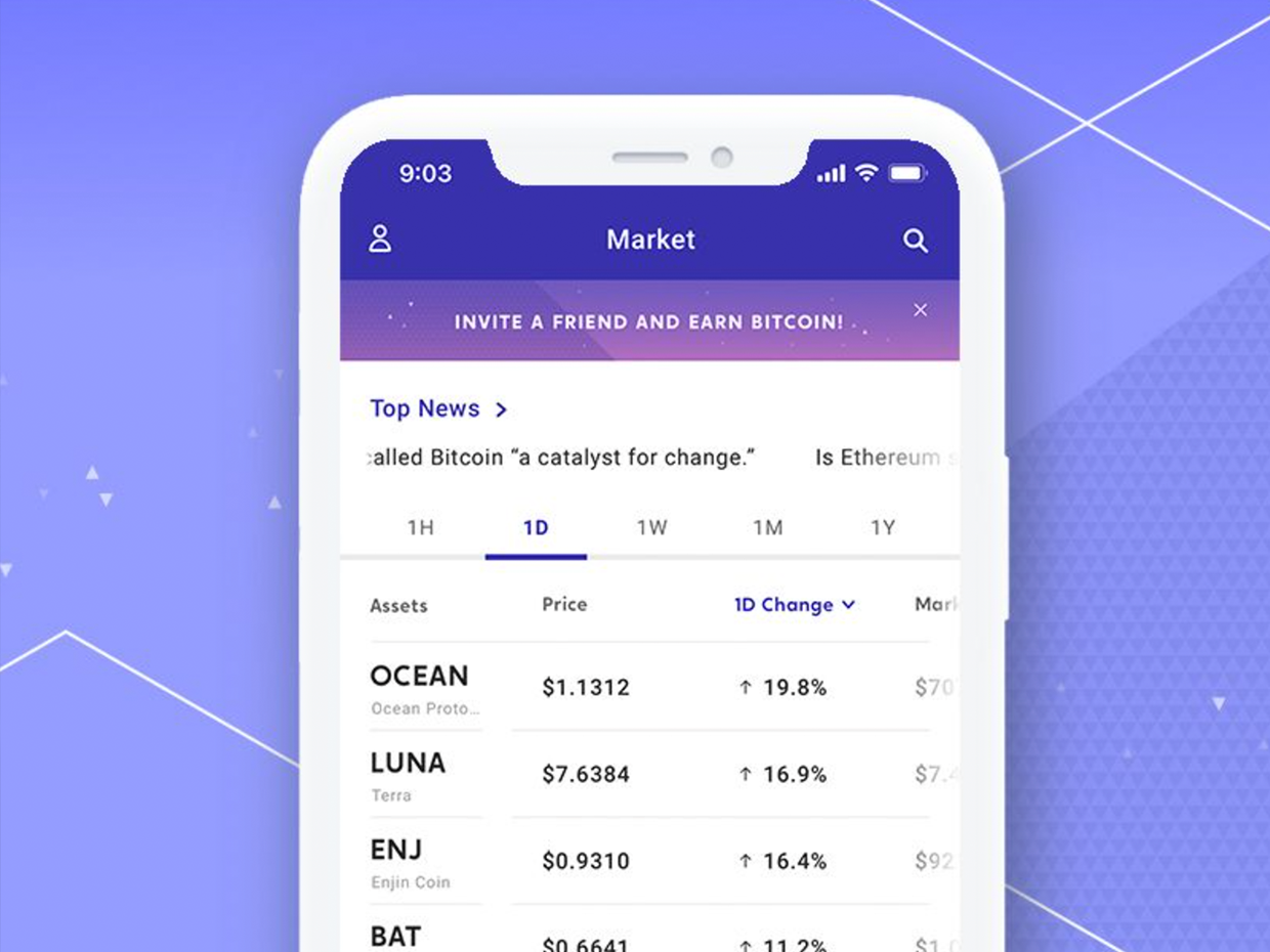 With advanced market data, interactive charts and professional research, Voyager gives you the powerful tools you need to gain a competitive edge in the crypto market.