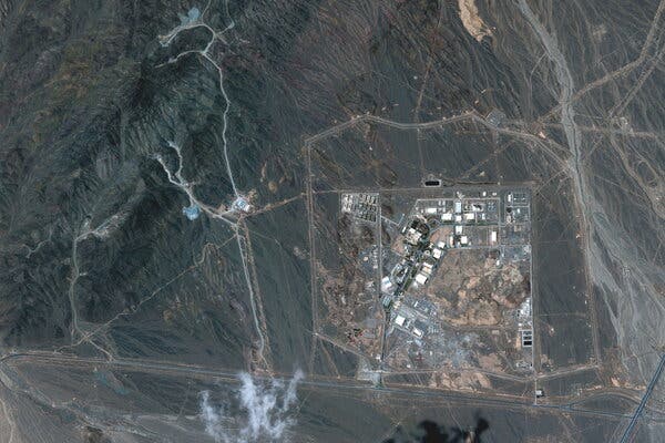Iran blamed Israel for the explosion at Natanz on Sunday, an assessment confirmed by American and Israeli intelligence officials.