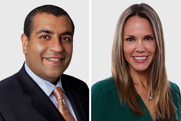 Neeraj Khemlani and Wendy McMahon have been named presidents and co-heads of CBS News.